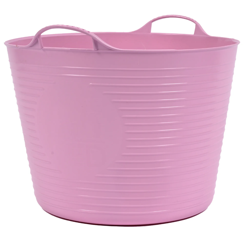 Red Gorilla Flexible Large Tub 38L - Soft Pink