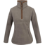 Jack Pyke Ladies Half Zip Sherpa Fleece Pullover - Shiitake