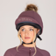 Shires Aubrion Equestrian Hat Cover - Thistle