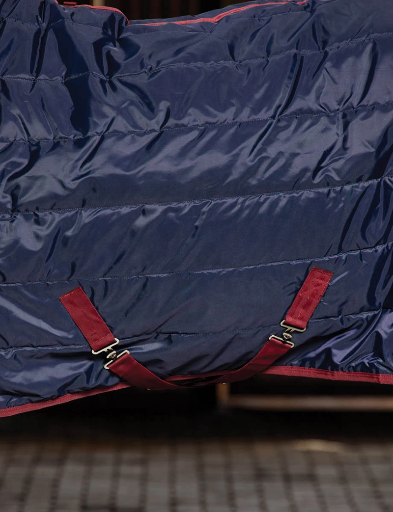 WeatherBeeta 220G Stable Rug Combo - Navy/Burgundy-2