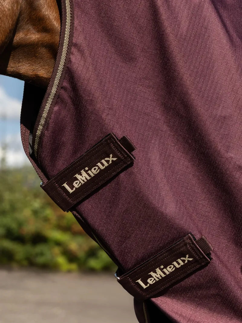 LeMieux Arika Ripstop 100g Turnout Rug - Bramble-3