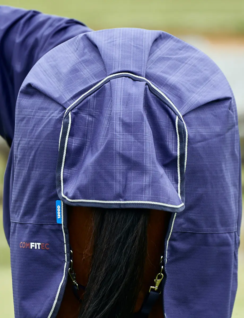 WeatherBeeta ComFiTec Prelim 100g Turnout Combo - Navy Embossed Plaid-2