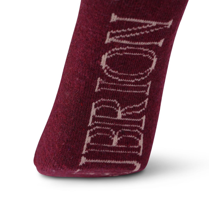 Shires Aubrion Equestrian Knit Boot Socks - Port-3