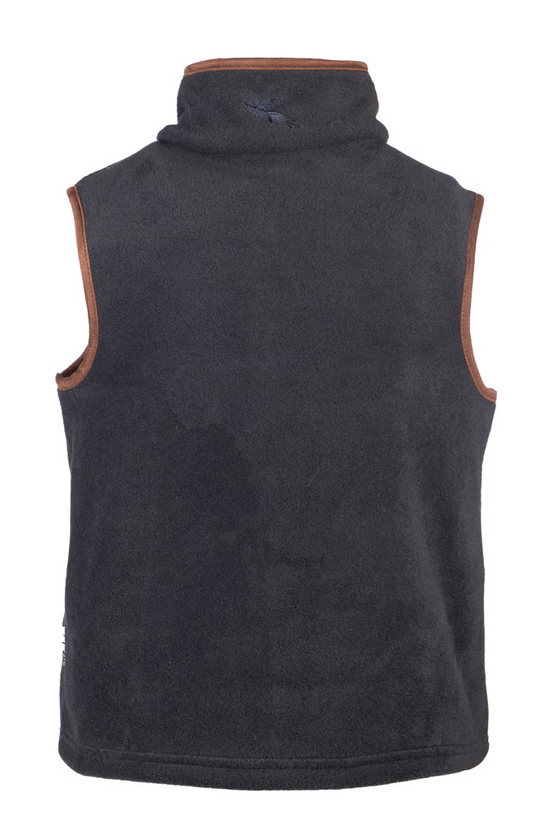 Rydale Junior Huggate Fleece Waistcoat - Highland Cow Ink-1