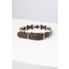 Rydale Polo Belt Dog Collar - Brown/Sorbet/Olive