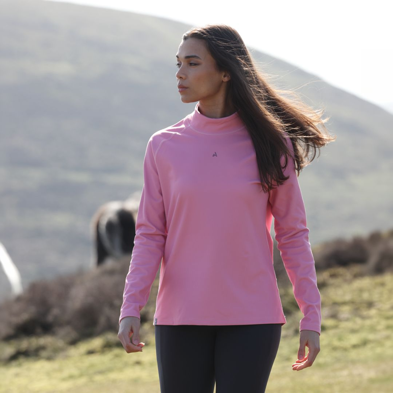 Shires Aubrion React Relaxed Base Layer - Candy Floss