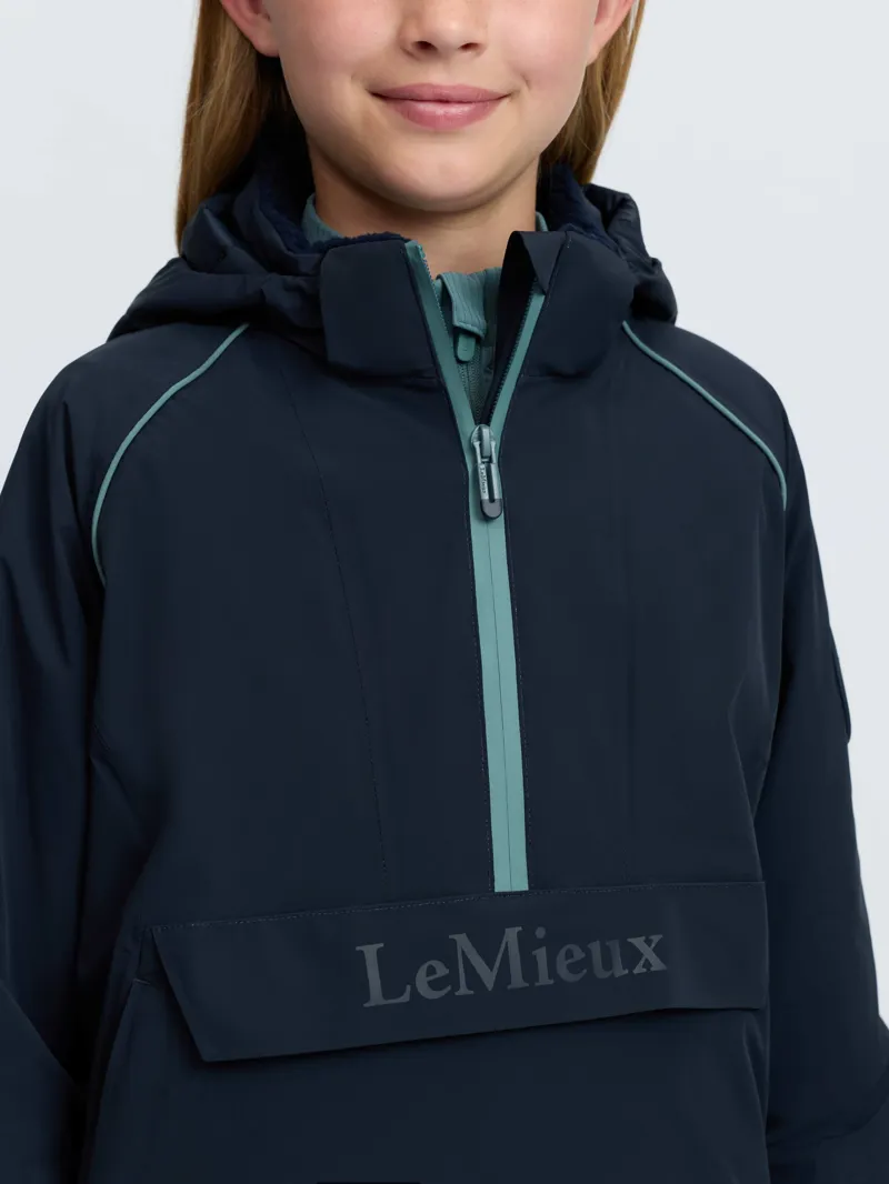 LeMieux Young Rider Bailey Waterproof Anorak - Navy-6