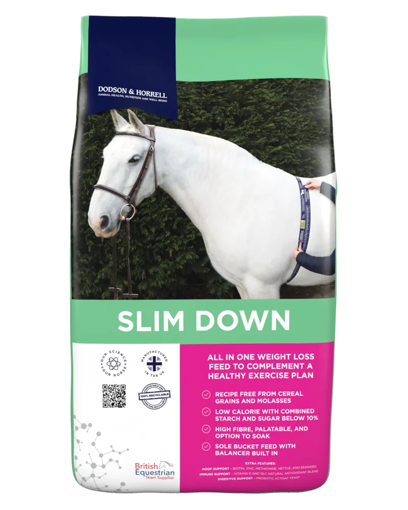 Dodson and Horrell Slim Down Horse Feed - 18kg