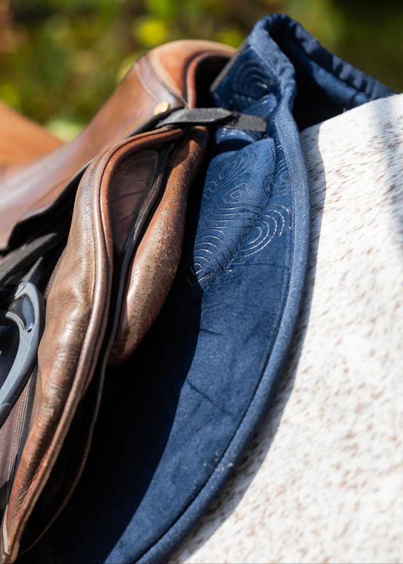 Woof Wear Elite Comfort Plus CC Saddlepad - Navy-2