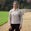 Shires Aubrion Equestrian Quarter Zip Sweater - Oat