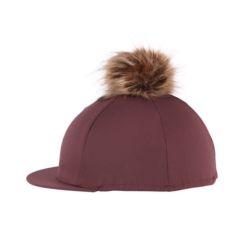 Shires Aubrion Equestrian Hat Cover - Thistle-3