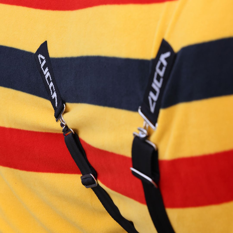 LUCCA Newmarket Fleece Rug - Newmarket Stripe-4