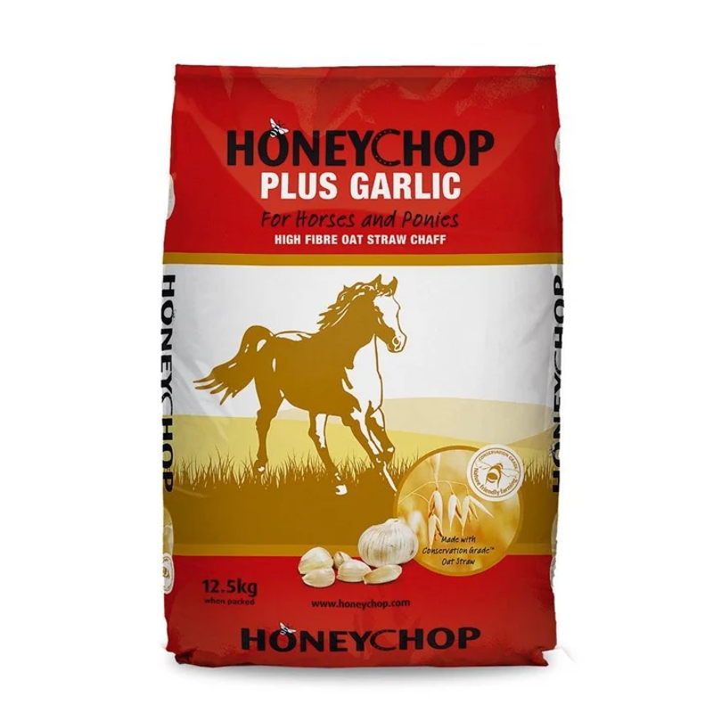 Honeychop Plus Garlic High Fibre Feed - 12.5kg