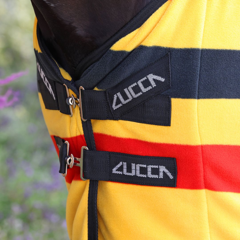 LUCCA Newmarket Fleece Rug - Newmarket Stripe-1