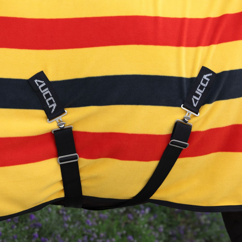 LUCCA Newmarket Fleece Rug - Newmarket Stripe-3