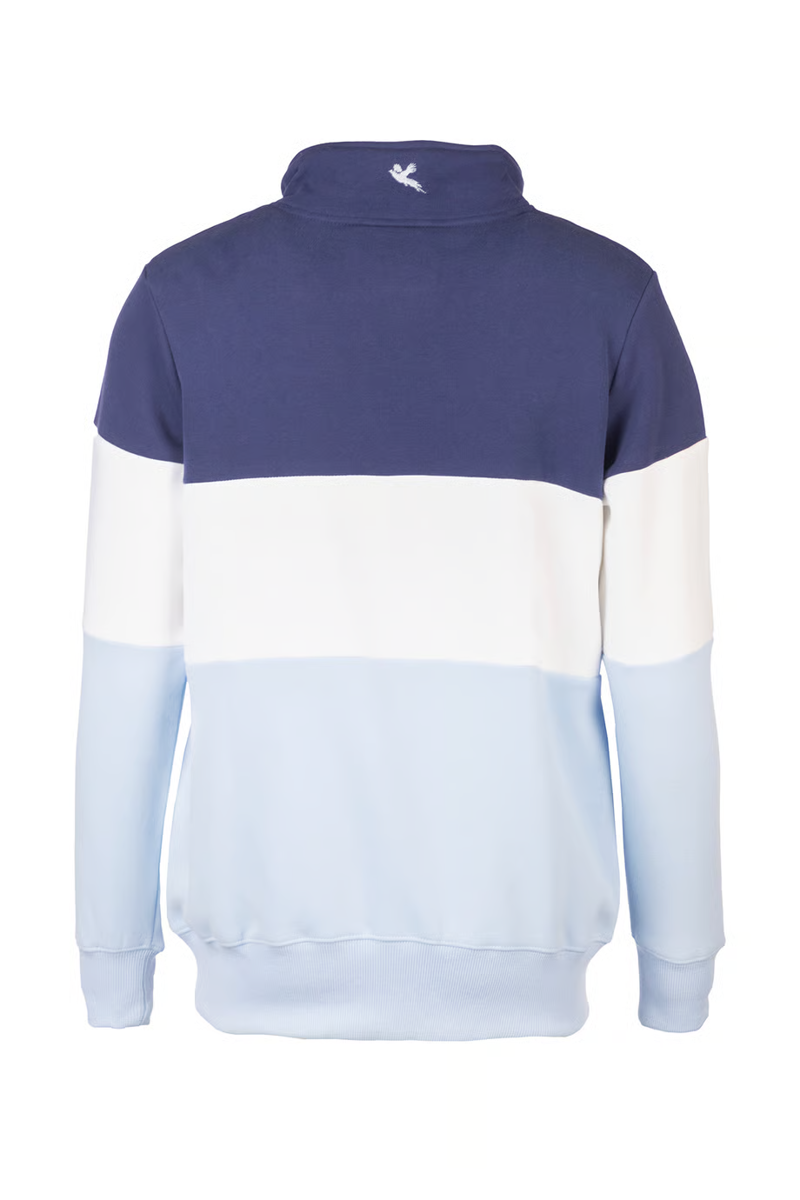 Rydale Ladies Byland Sweatshirt - Rydale Soft Blue/White/Denim-6
