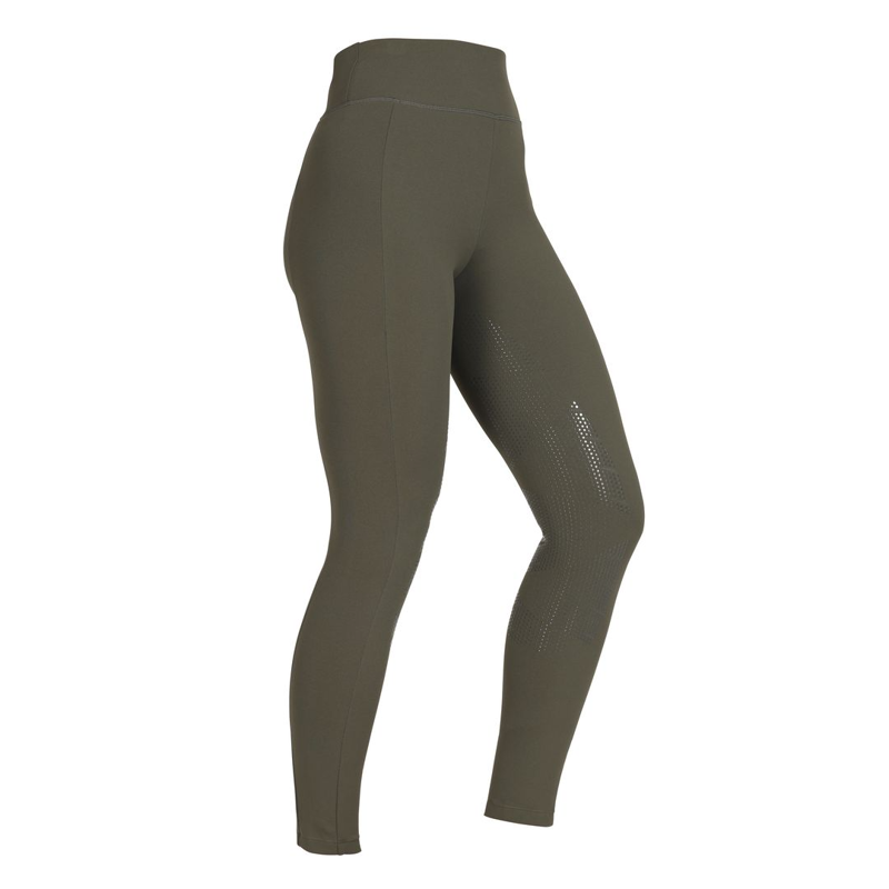 Shires Aubrion React Winter Tights - Khaki-2