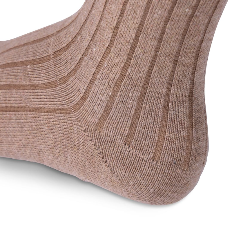 Shires Aubrion Equestrian Knit Boot Socks - Oat-2