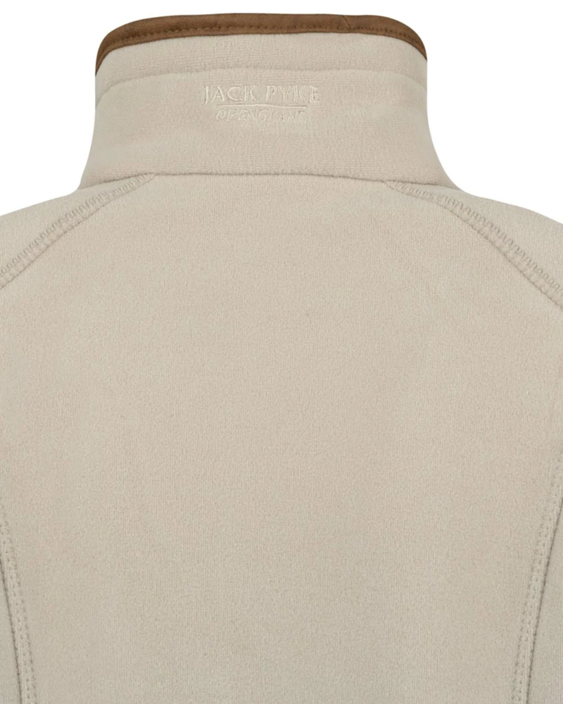 Jack Pyke Ladies Recycled Fleece Jacket - Mushroom-3