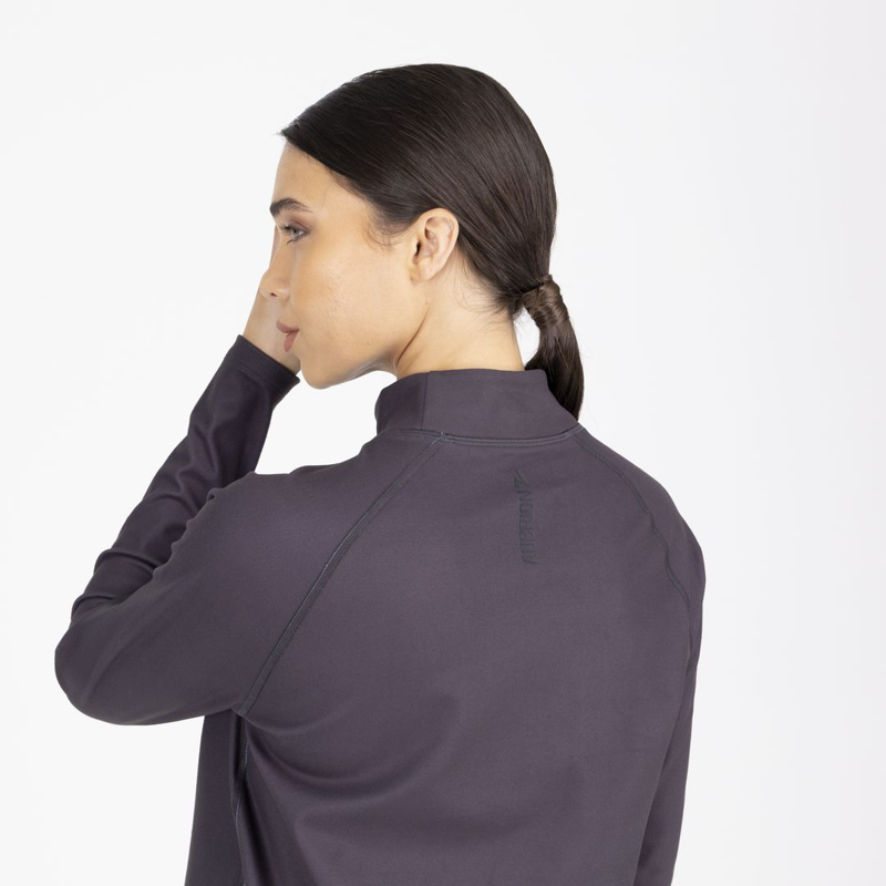 Shires Aubrion React Relaxed Base Layer - Charcoal-4