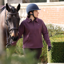 Shires Aubrion Equestrian Quarter Zip Sweater - Thistle
