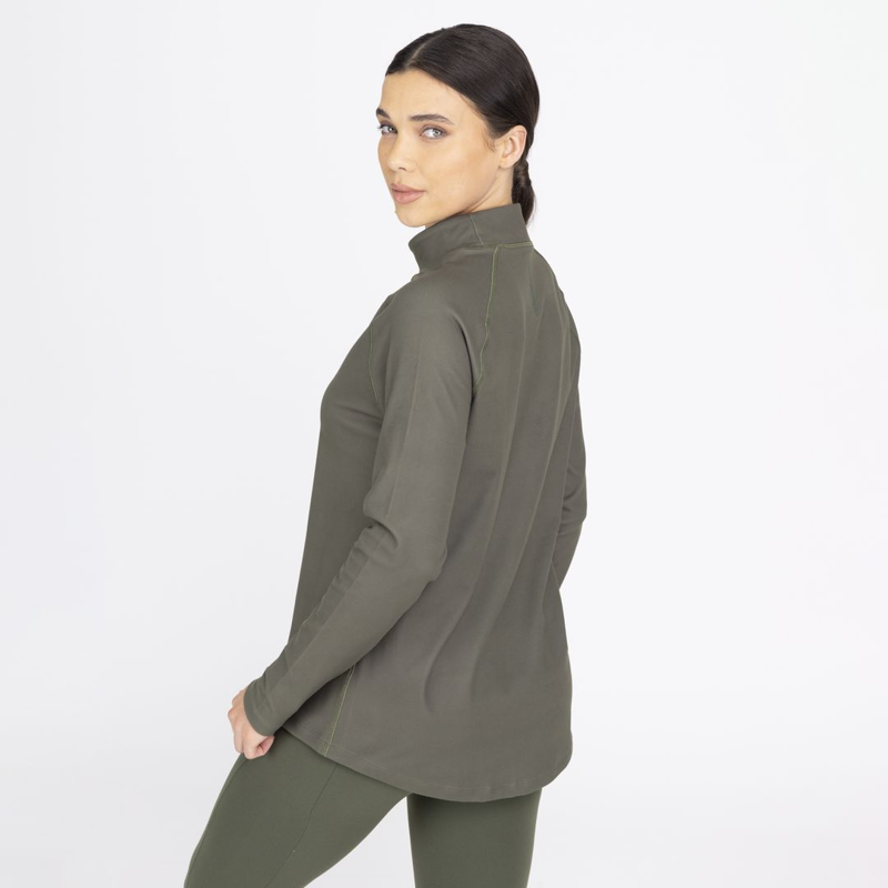 Shires Aubrion React Relaxed Base Layer - Khaki-2
