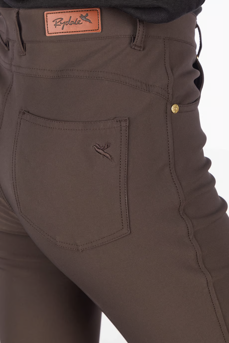 Rydale Kilnwick II Ladies Walking Trousers - Dark Brown-2