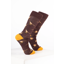 Rydale Men's Bamboo Bird Ankle Socks Pack of 10 - Walking Pheasant Brown