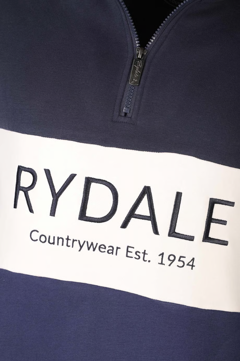 Rydale Men's Byland Sweatshirt - Rydale Navy/White/Denim-2