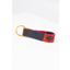 Rydale Askwith Leather Loop Polo Keyring - Navy/Red/Gold