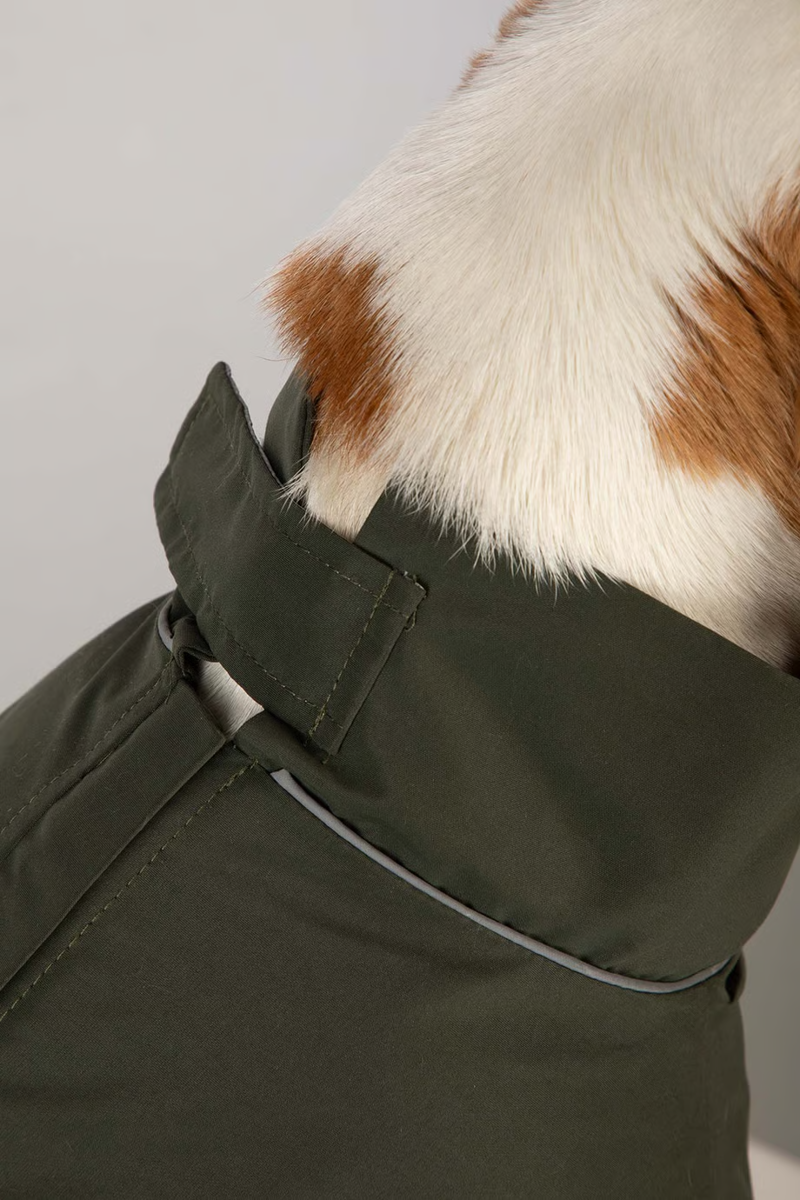 Rydale Yapham Dog Raincoats - Dark Khaki-3