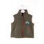 Rydale Huggate Kid's Mini Fleece Waistcoat - Tractor Khaki/Blue
