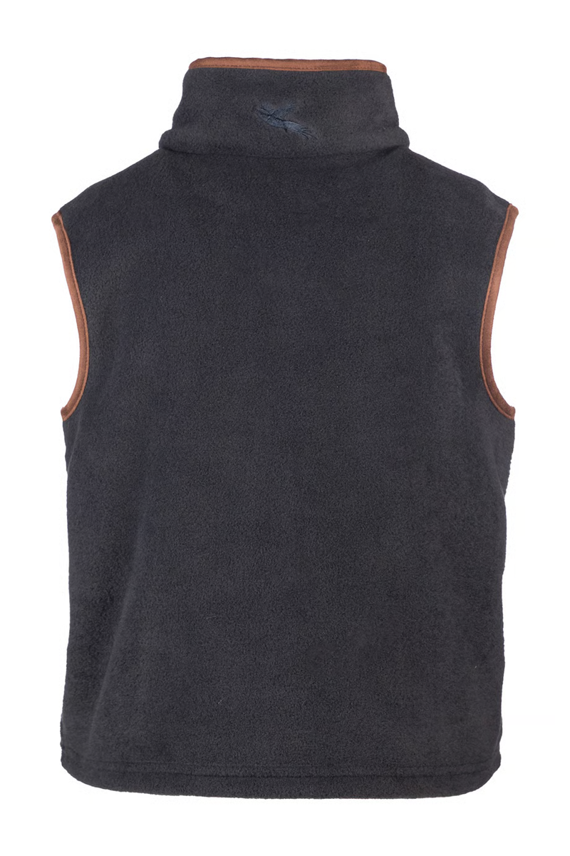 Rydale Junior Huggate Fleece Waistcoat - Horse Ink-1