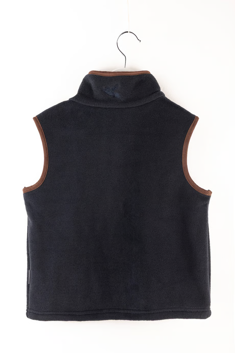 Rydale Huggate Kid's Mini Fleece Waistcoat - Highland Cow Ink-1