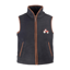 Rydale Junior Huggate Fleece Waistcoat - Tractor Ink/Red