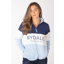 Rydale Ladies Byland Sweatshirt - Rydale Soft Blue/White/Denim