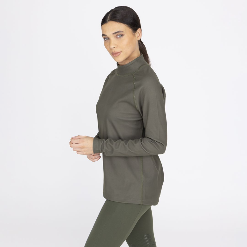 Shires Aubrion React Relaxed Base Layer - Khaki-3