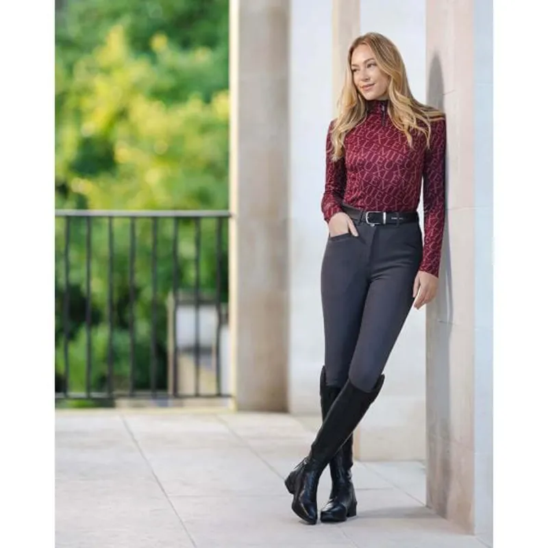 LeMieux Freya Pro Breeches - Grey-2