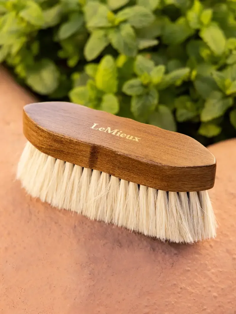 LeMieux Artisan Soft Goats Hair Brush - Brown-2