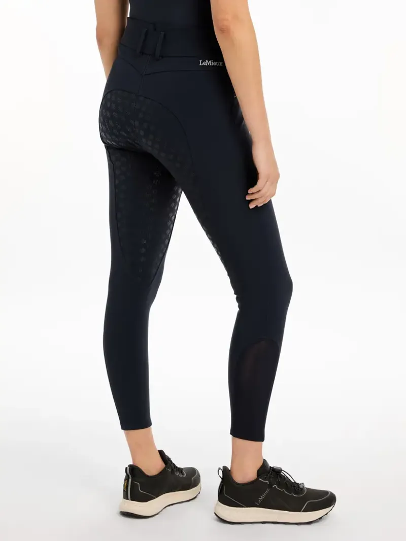 LeMieux Victoria Breech Silicone Seat - Navy-2