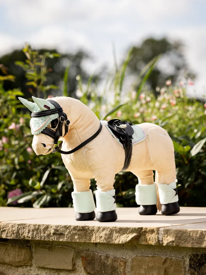 LeMieux Harlow Toy Pony Fly Hood - Softmint-1