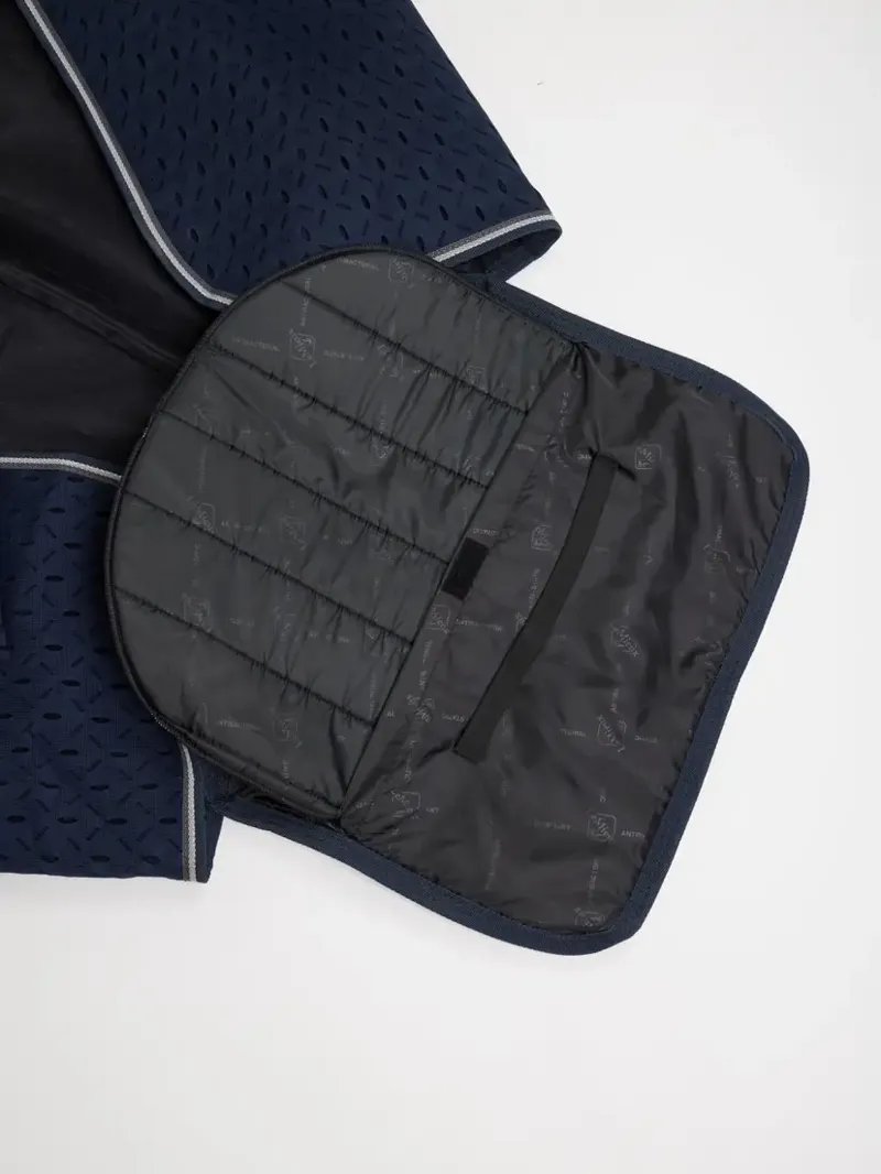 LeMieux Kudos 3D Mesh Travel Rug - Navy-3