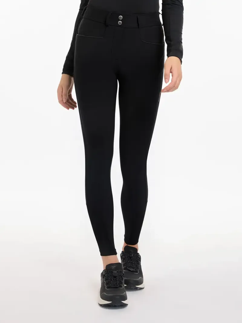 LeMieux Isabelle Knee Grip Breeches - Black