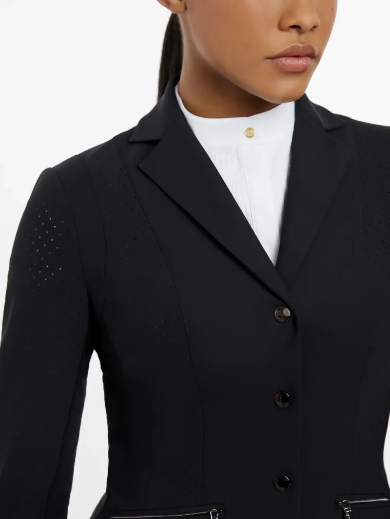 LeMieux Jessica Ladies Mesh Show Jacket - Black-1
