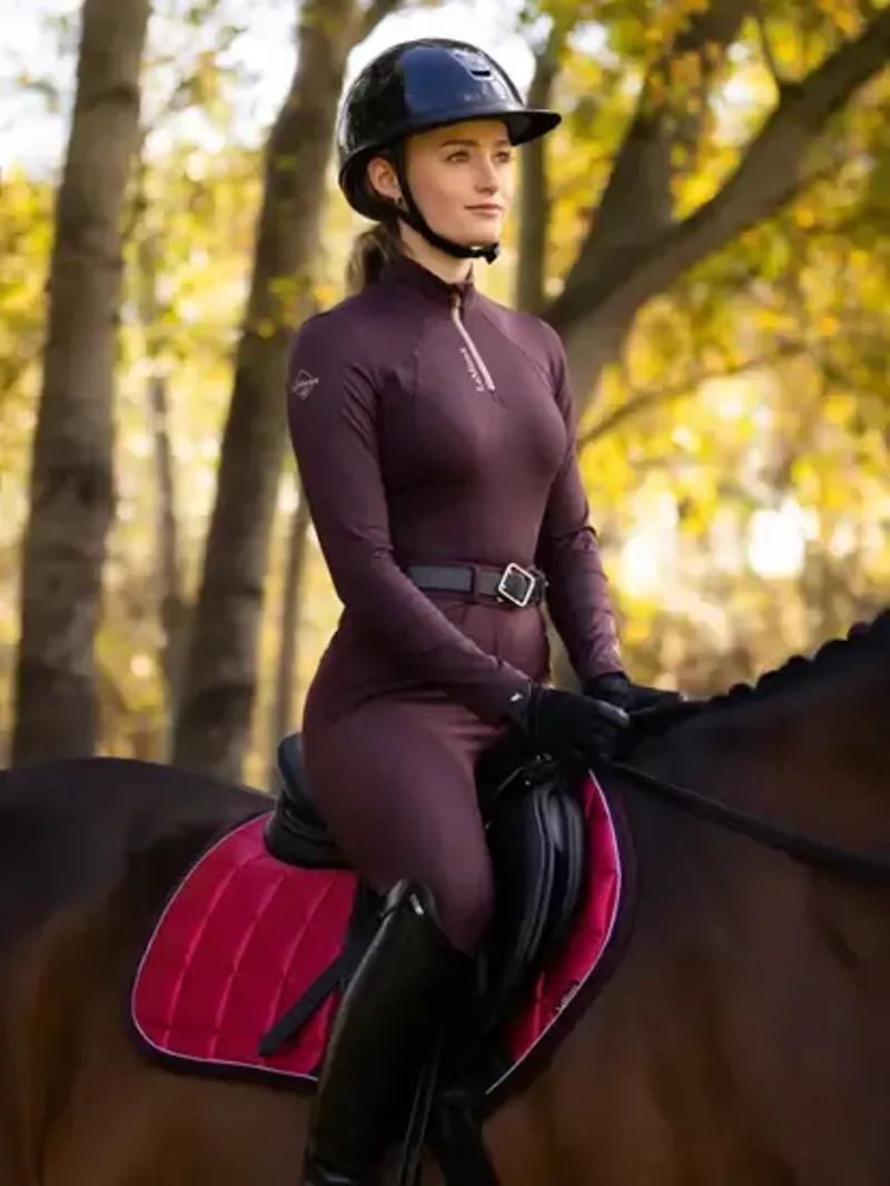 LeMieux Classique Base Layer - Damson-4