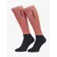 LeMieux Competition Socks 2 Pack - Cranberry