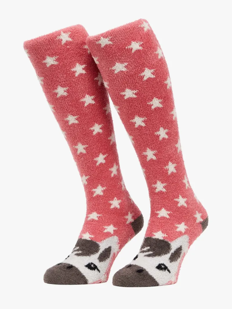 LeMieux Fluffy Character Socks - Andalusian
