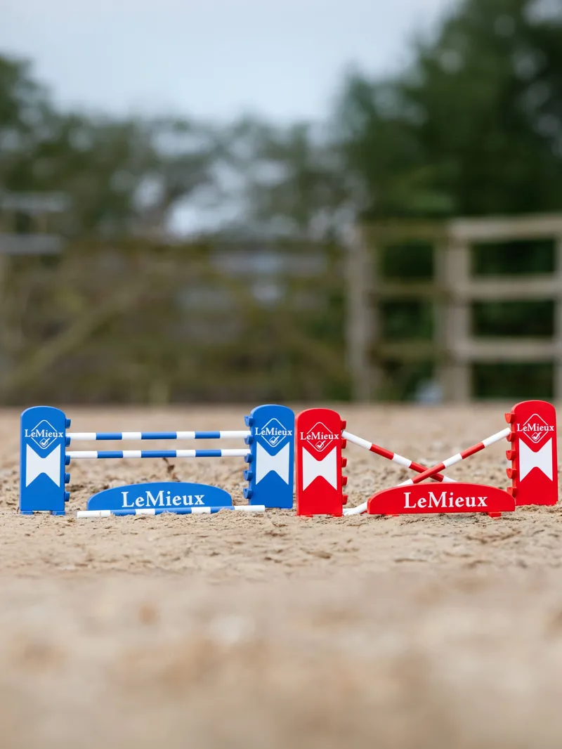 LeMieux Toy Pony Jump Set - Benetton/Chilli/White-2