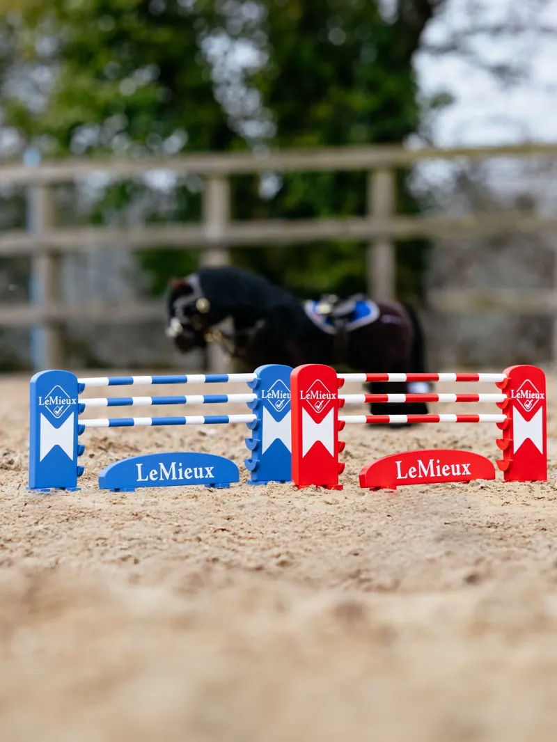 LeMieux Toy Pony Jump Set - Benetton/Chilli/White-3