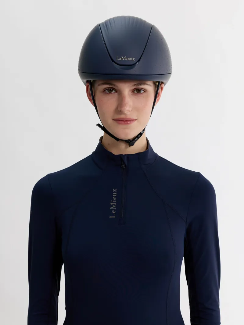 LeMieux Vexa Skull Cap Riding Helmet - Navy-3